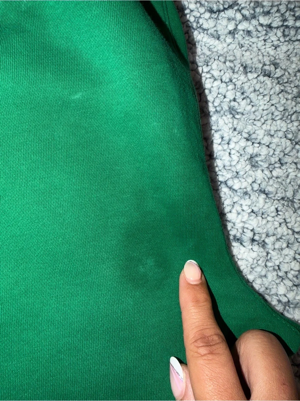 Jordan Kids Green Fleece Joggers with White Jumpman